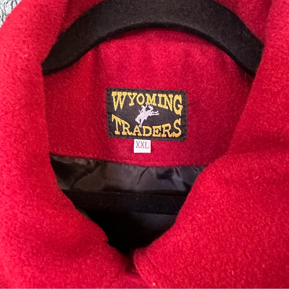 Wyoming Traders Women's Red Wool Vest - Picture 3 of 8